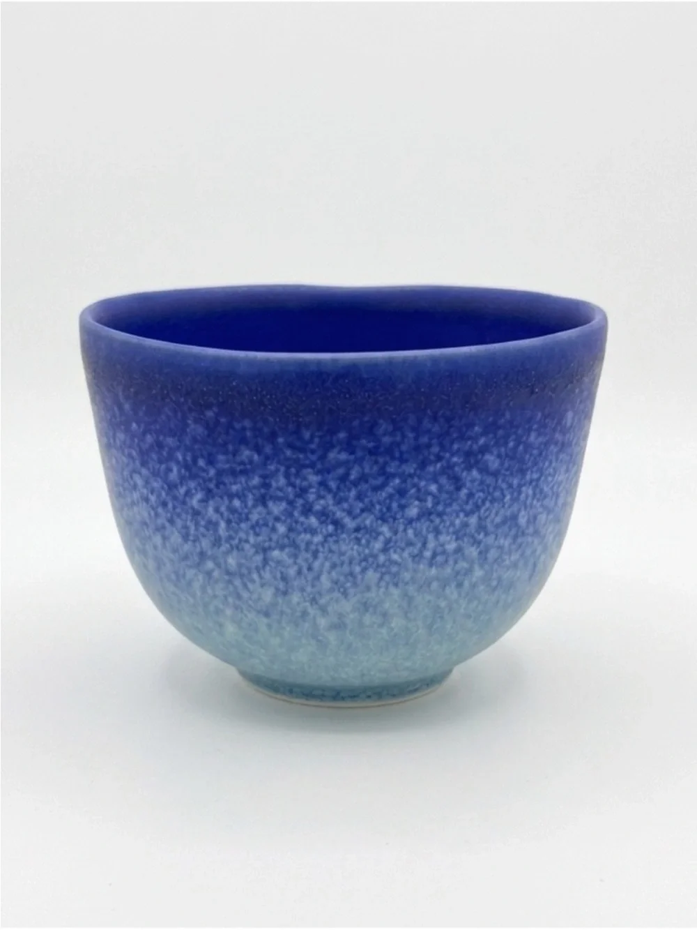 Anthro Azure Blue Dalila Ombre Stoneware Serving Bowl